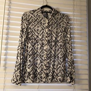 H&M button down blouse. NWOT. Never worn.